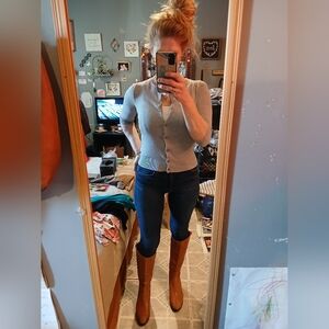 🎈MUST BUNDLE! Abound🎈BUY 1 GET 1 FREE🎈Stretchy 3/4 Sleeve Cardigan Sz S